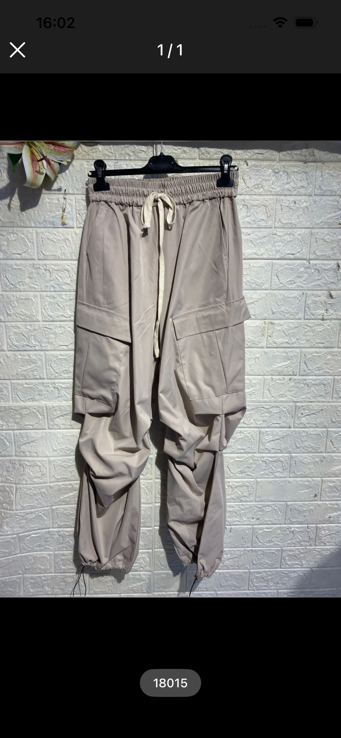 Pantalone cargo