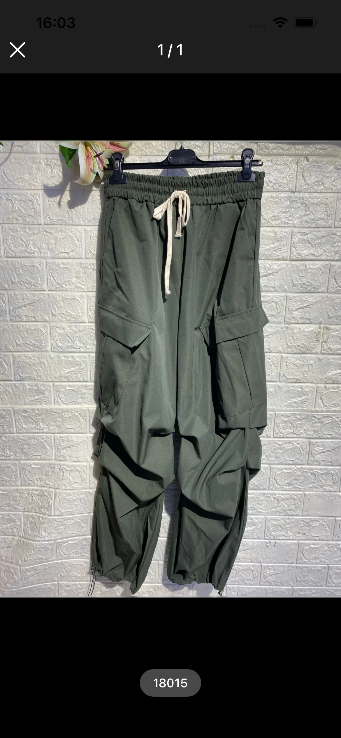 Pantalone cargo
